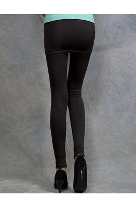 Legging avec jupe intégrée, noir