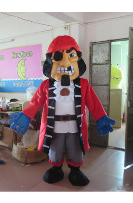 Costume gonflable de mascotte pirate