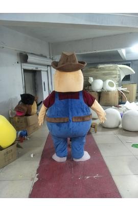Costume mascotte de morse fait sur mesure