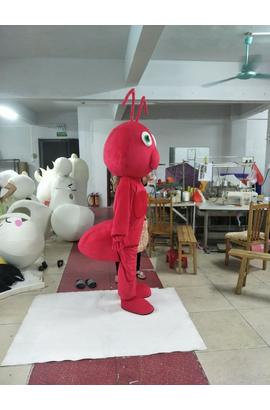 Costume mascotte de fourmi rouge