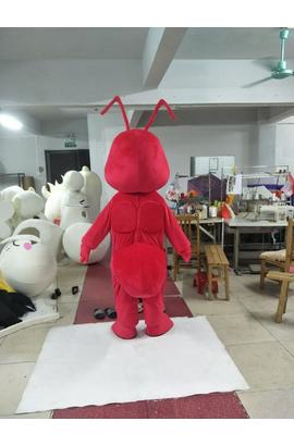 Costume mascotte de fourmi rouge
