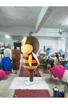 Costume mascotte de petite abeille