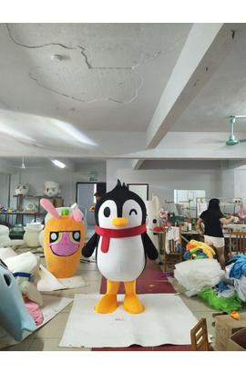 Costume de mascotte pour adulte d’un pingouin de dessin animé