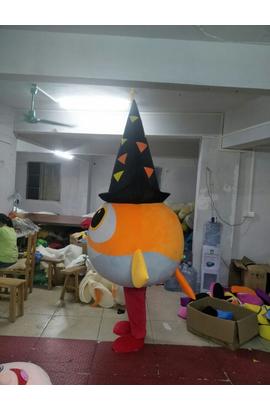 Costume mascotte d’halloween en forme d’oiseau