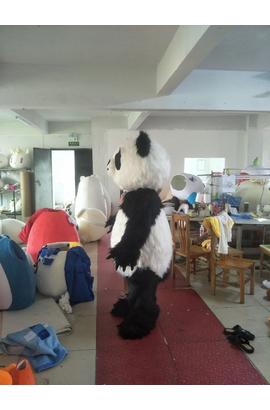 Costume mascotte de panda femelle