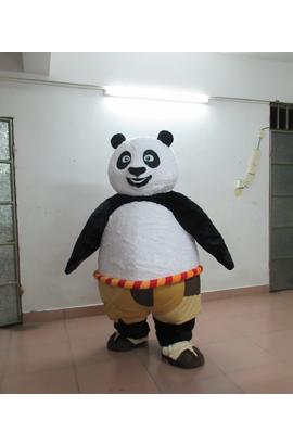 Costume mascotte de kung fu panda