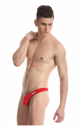 String sexy rouge mini sous-vêtements pour hommes en nylon Étanche