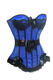 Sublime corset burlesque brillant avec ceinture à nœud
