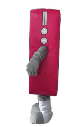 Costume de mascotte de téléphone portable pour adultes